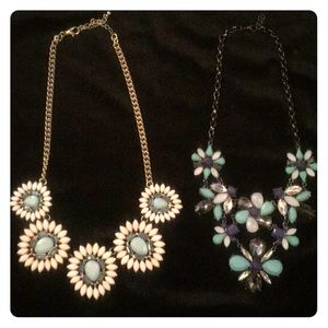 Set of two Statement Necklaces